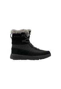 columbia - Columbia Buty Slopeside Peak 1979551010. Kolor: czarny. Sezon: zima. Styl: sportowy