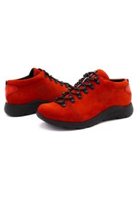 ButBal Damskie buty trekkingowe 674BB czerwone. Kolor: czerwony #9