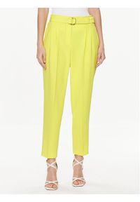 BOSS - Boss Spodnie materiałowe Tapiah 50490037 Żółty Regular Fit. Kolor: żółty. Materiał: syntetyk #1