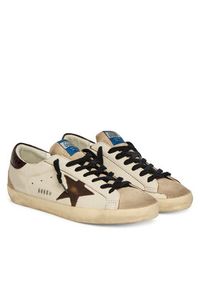 GOLDEN GOOSE Sneakersy Super-Star Classic With Spur GMF00102.F007553.10550 Beżowy. Kolor: beżowy. Materiał: skóra