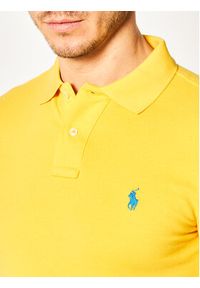 Polo Ralph Lauren Polo Core Replen 710795080 Żółty Slim Fit. Typ kołnierza: polo. Kolor: żółty. Materiał: bawełna #3
