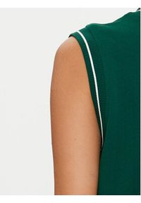 Reebok Sweter Cl Cs Vest 100075522 Zielony Regular Fit. Kolor: zielony. Materiał: bawełna #4