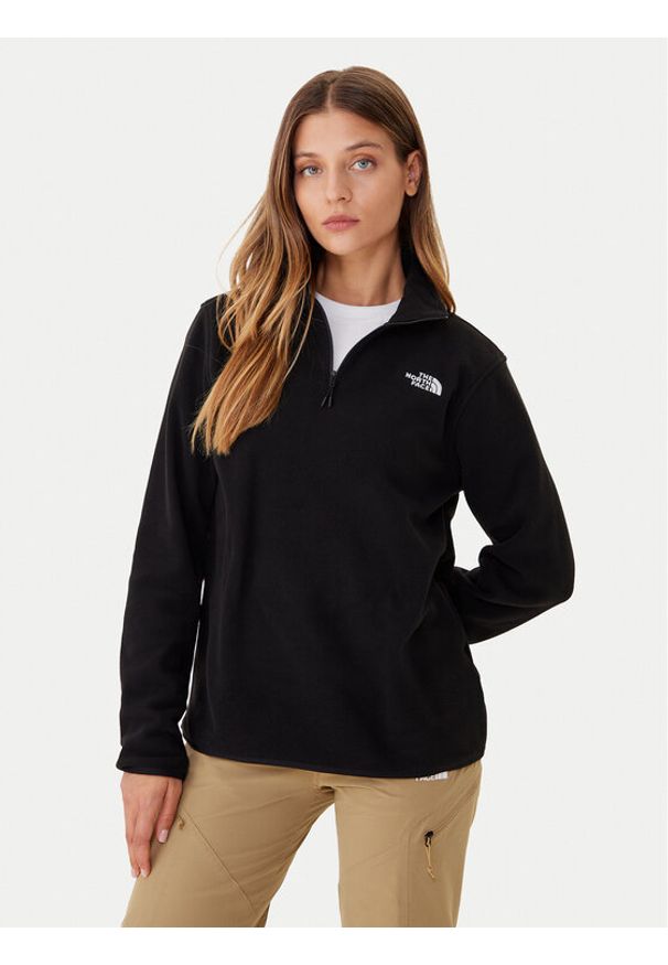 The North Face Polar Glacier NF0A8D2J Czarny Regular Fit. Kolor: czarny. Materiał: syntetyk