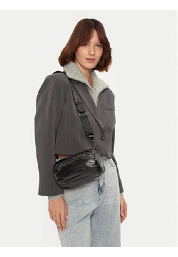 Pepe Jeans Torebka PL031580 Czarny. Kolor: czarny. Materiał: skórzane