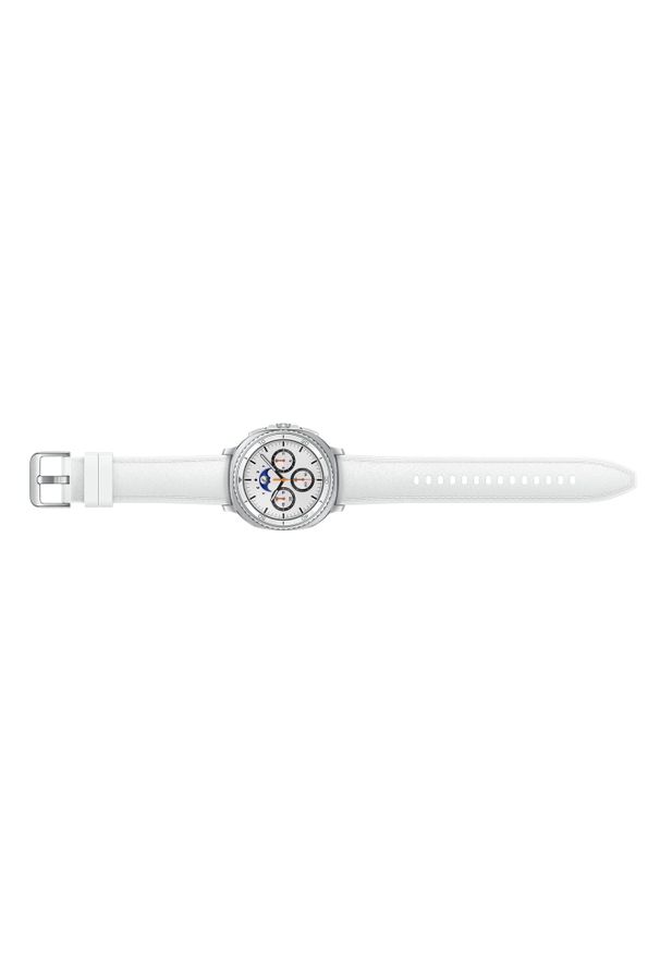 SAMSUNG - Samsung Galaxy Watch 8 Classic 47mm Biały (L500). Kolor: biały