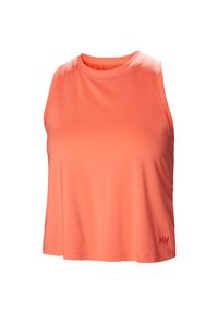 Damski tank top Helly Hansen Ocean Cropped. Kolor: różowy. Długość rękawa: bez rękawów. Sezon: lato