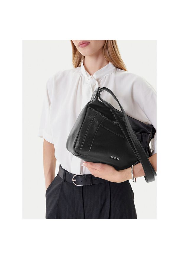 Torebka Lasocki. Kolor: czarny