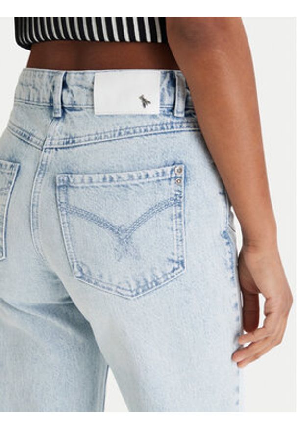Patrizia Pepe Jeansy 8P0805/D1WZB-CB01 Niebieski Regular Fit. Kolor: niebieski