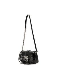 Pinko - PINKO Torebka Love One Mini Slouchy Fl PE 25 PLTT 104340 A28D Czarny. Kolor: czarny #3