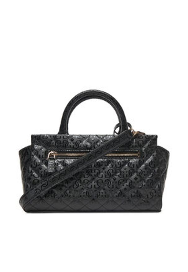 Guess Torebka Idra HWGG81 57050 Czarny. Kolor: czarny. Materiał: skórzane