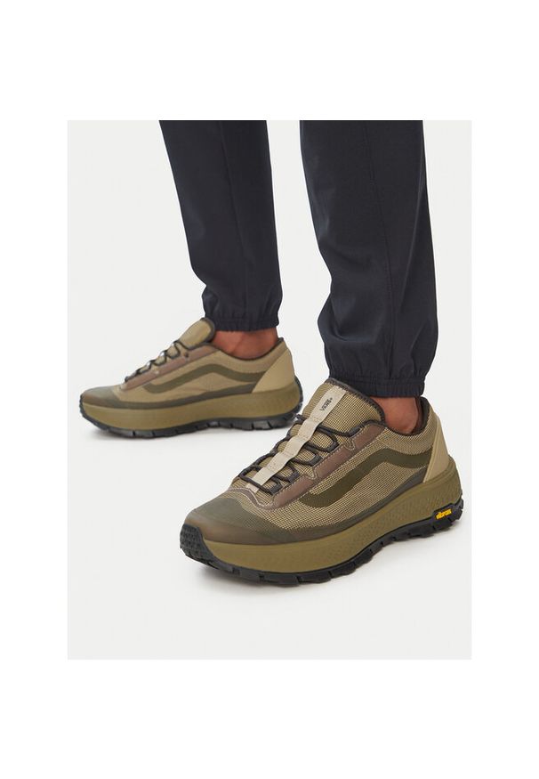 Trekkingi Vans. Kolor: zielony. Model: Vans Old Skool. Sport: turystyka piesza