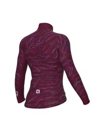 ALÉ CYCLING - Bluza rowerowa damska Alé Cycling PR-E Byte. Kolor: czerwony, wielokolorowy, różowy