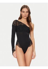 Hunkemöller Body Azalea 300217 Czarny Slim Fit. Kolor: czarny. Materiał: syntetyk #6