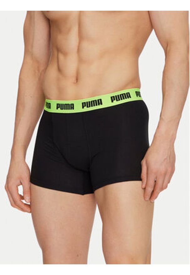 Puma Komplet 3 par bokserek 938327 Czarny. Kolor: czarny. Materiał: bawełna