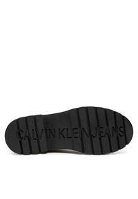 Calvin Klein Kalosze YW0YW02002 Czarny. Kolor: czarny. Materiał: materiał