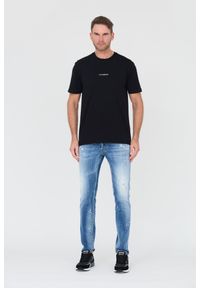 C.P. Company - C.P. COMPANY Czarny t-shirts Short Sleeve. Kolor: czarny. Materiał: bawełna
