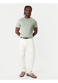 Guess Jeans T-Shirt M4YI52 K8HM0 Zielony Regular Fit. Kolor: zielony. Materiał: bawełna #3