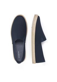 Lanetti Espadryle MF1594-1 Granatowy. Kolor: niebieski. Materiał: materiał #3