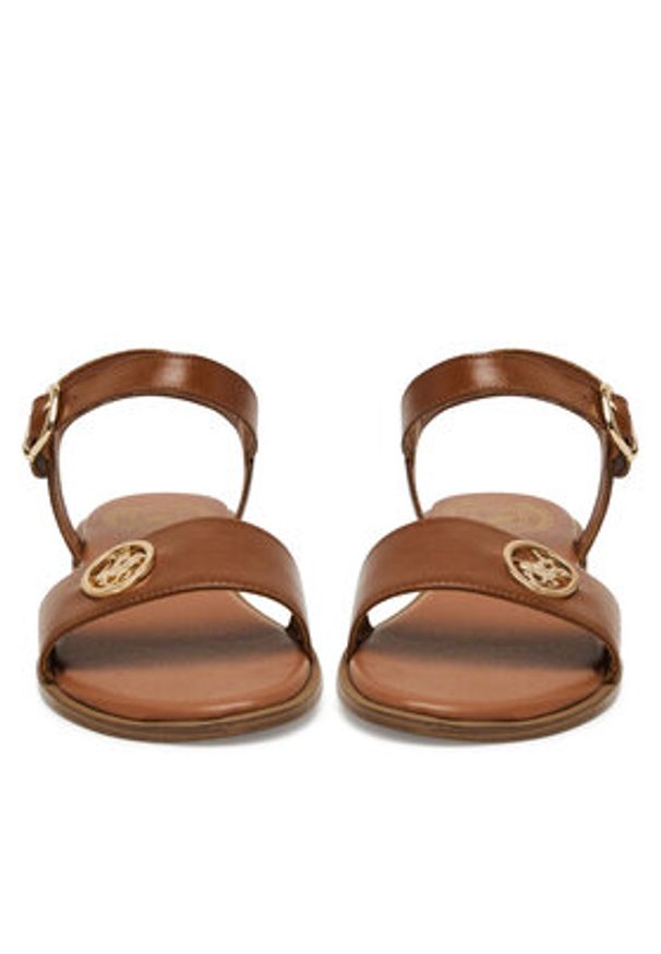 Beverly Hills Polo Club Sandały WI16-BAGA-02 Brązowy. Kolor: brązowy. Materiał: skóra