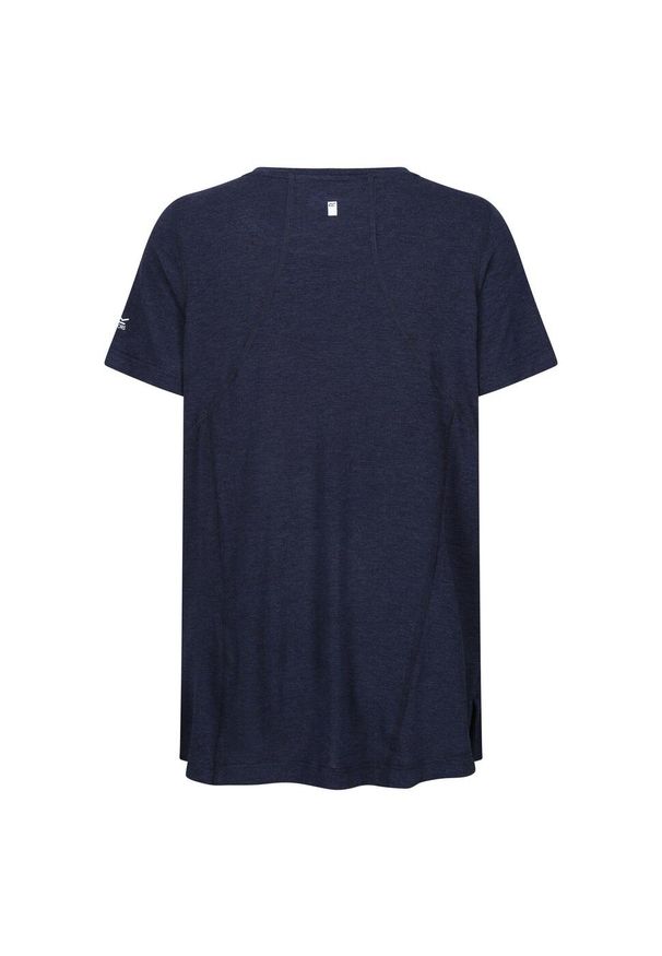 Regatta - Damska Koszulka Ballyton. Kolor: niebieski. Sport: turystyka piesza