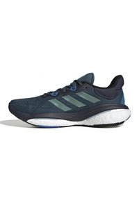 Adidas - Buty do biegania adidas Solarglide 6 M IF4853 zielone. Kolor: zielony. Materiał: guma