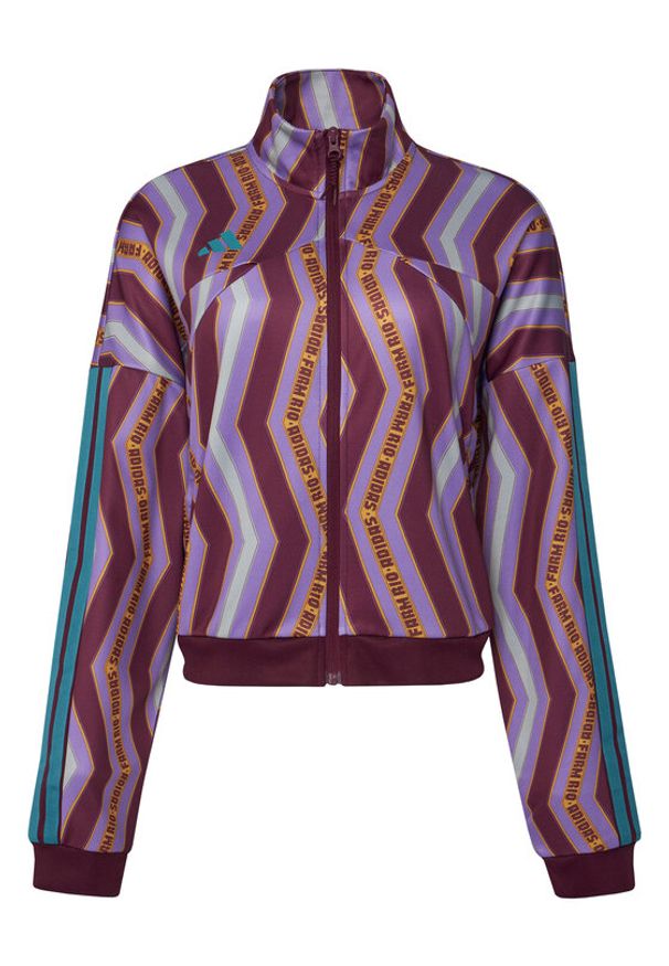 Adidas - adidas Bluza FARM Tiro JL8617 Kolorowy Loose Fit. Materiał: syntetyk. Wzór: kolorowy