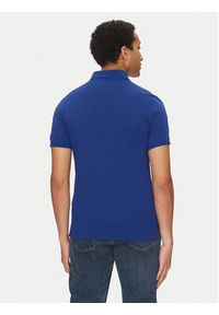 TOMMY HILFIGER - Tommy Hilfiger Polo 1985 MW0MW17771 Niebieski Slim Fit. Typ kołnierza: polo. Kolor: niebieski. Materiał: bawełna
