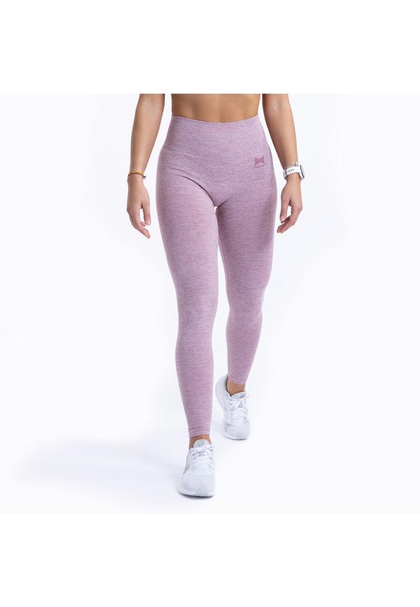 XTREME - Xtreme Sportswear legginsy sportowe damskie Różowy. Kolor: różowy. Materiał: materiał. Sport: fitness, joga i pilates
