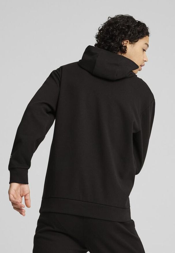 Puma - Bluza męska z kapturem i zamkiem 1/2 RAD/CAL PUMA Black. Typ kołnierza: kaptur. Kolor: czarny. Sport: fitness