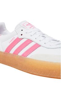 Adidas - adidas Sneakersy Sambae JS3940 Biały. Kolor: biały. Materiał: skóra