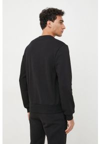 Lacoste bluza męska kolor czarny gładka SH9608-132. Kolor: czarny. Materiał: bawełna, poliester. Wzór: gładki #5