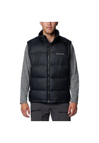 columbia - Kamizelka turystyczna męska Pike Lake II Vest. Kolor: czarny. Materiał: poliester. Sport: turystyka piesza #1