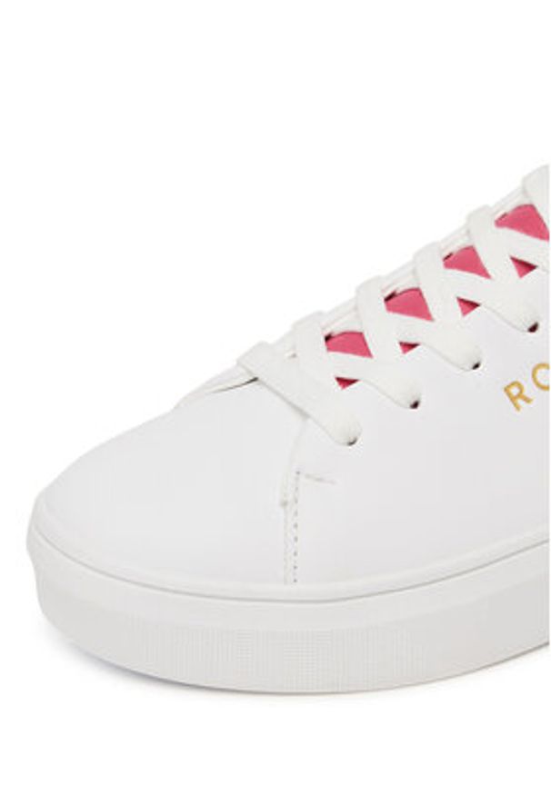 Roxy Sneakersy V12-902 Biały. Kolor: biały. Materiał: syntetyk