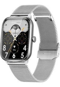 Smartwatch Hagen HC46.111.1411 Srebrny. Rodzaj zegarka: smartwatch. Kolor: srebrny