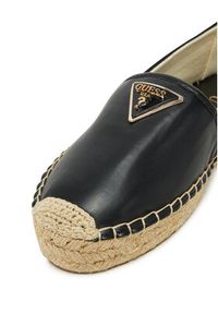 Guess Espadryle FLJLND LEA14 Czarny. Kolor: czarny. Materiał: skóra #5