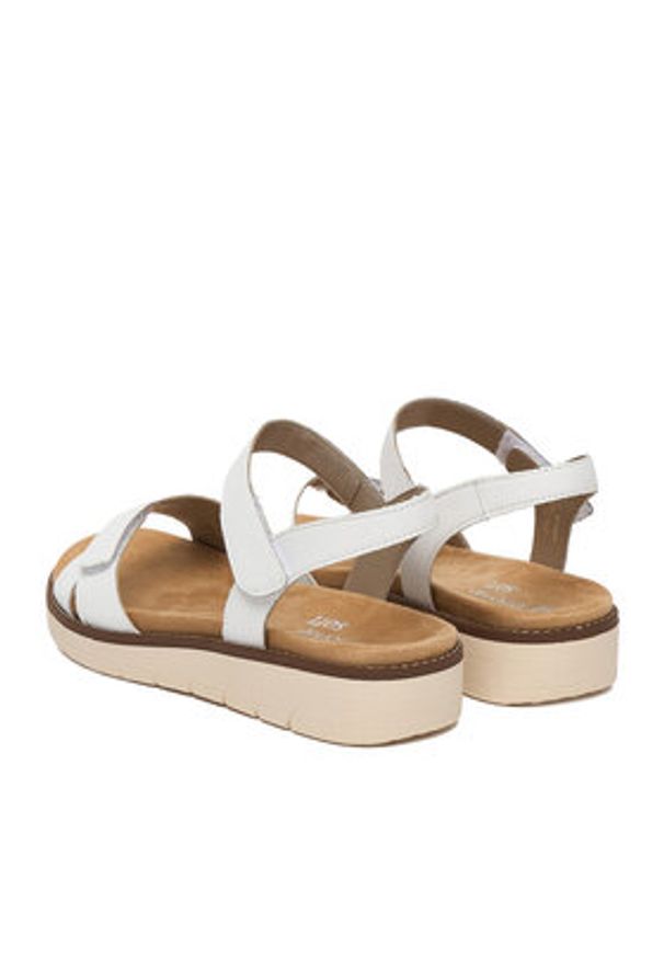 Remonte Sandały CEO-D2049-83 Biały. Kolor: biały. Materiał: skóra, syntetyk