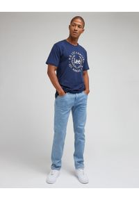 Lee - LEE DAREN ZIP FLY MĘSKIE SPODNIE JEANSOWE JEANSY DŻINSY ELECTRIC DREAMS 112342274 L707015728. Okazja: na co dzień. Styl: elegancki, casual, klasyczny #3