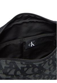 Calvin Klein Jeans Saszetka Unstructured Monogram Flight Bag LV04G3097G Czarny. Kolor: czarny. Materiał: materiał #6