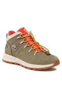 Timberland Trzewiki Sprint Trekker Mid TB0A68BC9911 Zielony. Kolor: zielony. Materiał: nubuk, skóra #4