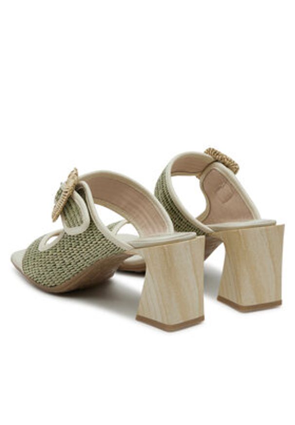 Hispanitas Klapki Miami RHV254048 Zielony. Kolor: zielony. Materiał: syntetyk