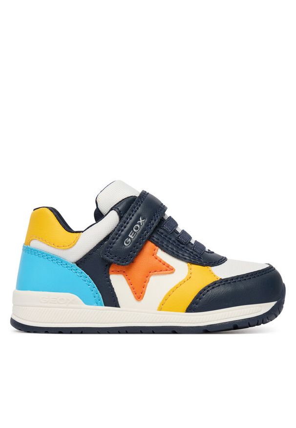 Sneakersy Geox. Wzór: kolorowy