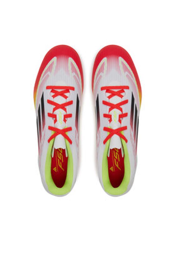 Adidas - adidas Buty do piłki nożnej F50 Club Turf IE1225 Biały. Kolor: biały. Materiał: skóra