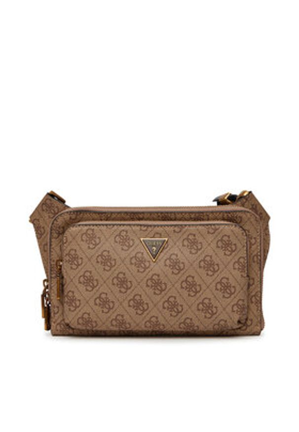 Guess Nerka MIlano HMMILO P5214 Brązowy. Kolor: brązowy. Materiał: skóra