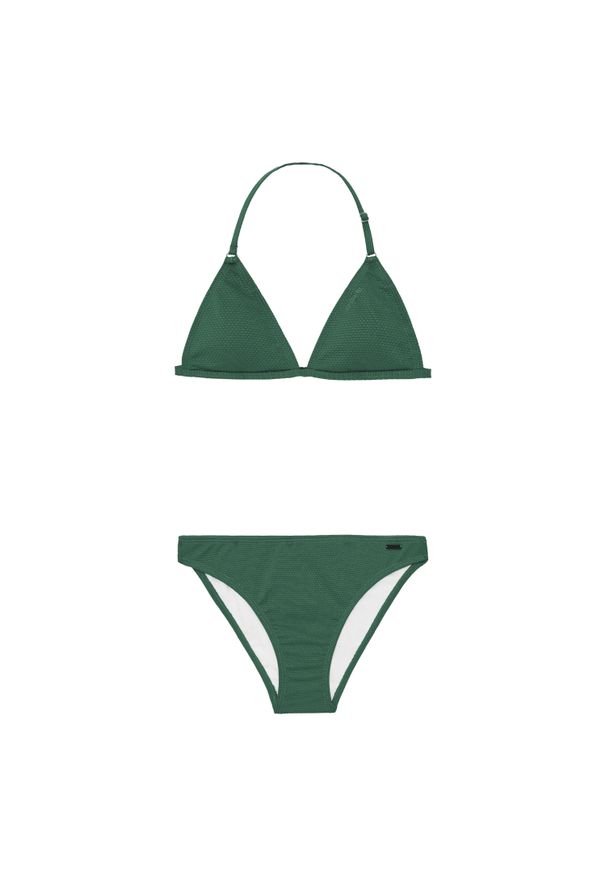 Dziewczęcy dwuczęściowy kostium kąpielowy Protest Dumi. Kolor: zielony