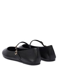 Hugo - HUGO Baleriny Tylia 50557751 Czarny. Kolor: czarny. Materiał: skóra #3