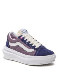 Tenisówki Vans Old Skool Over VN0A7Q5ELV01 Pop Color Eclipse/True Wh. Kolor: fioletowy. Materiał: materiał. Model: Vans Old Skool