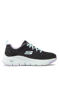 skechers - Skechers Sneakersy Skechers Arch Fit Comfy Wave Szary. Kolor: szary. Materiał: materiał