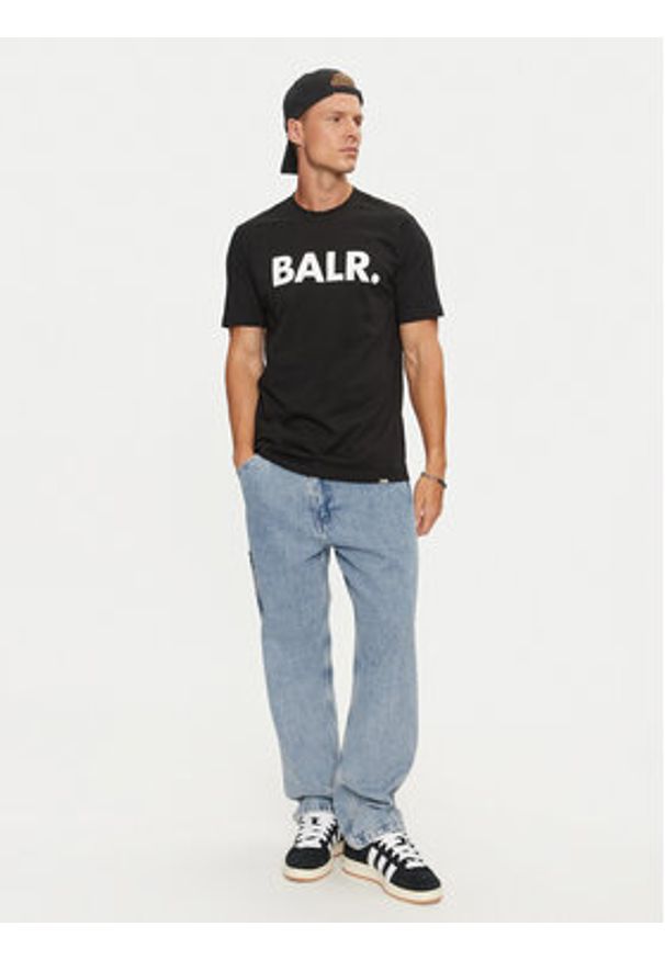 BALR. T-Shirt B1112.1048.102 Czarny Regular Fit. Kolor: czarny. Materiał: bawełna