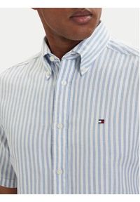 TOMMY HILFIGER - Tommy Hilfiger Koszula MW0MW42449 Niebieski jasny Regular Fit. Kolor: niebieski. Materiał: bawełna #3
