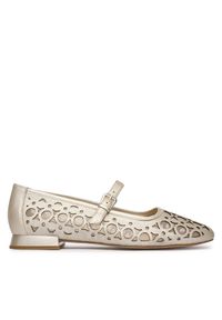 Baleriny Caprice. Kolor: srebrny #1